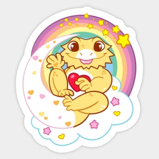 Care Beardie - Bearded Dragon Sticker